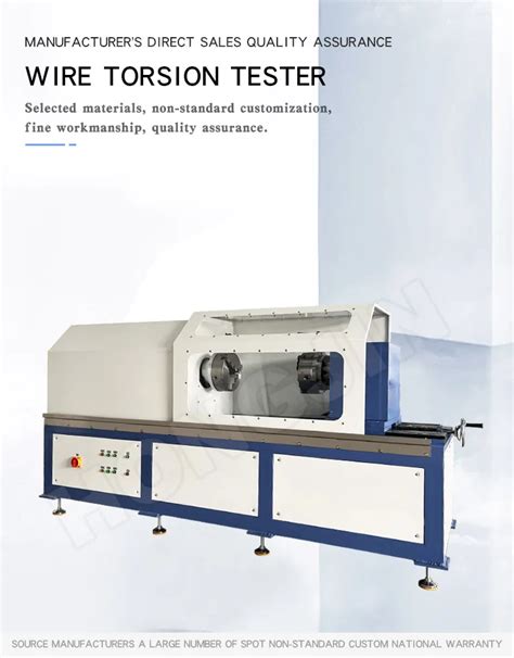 torsion test on wires|Wire Torsion Strength Test .